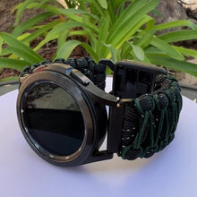 Cargar y reproducir el video en el visor de la galería, Paracord Watchband compatible with Samsung Galaxy Watch Ultra, Galaxy Watch 3, Galaxy Watch 4, Galaxy Watch 5, Galaxy Watch 6, Galaxy Watch 7 (watch not included)
