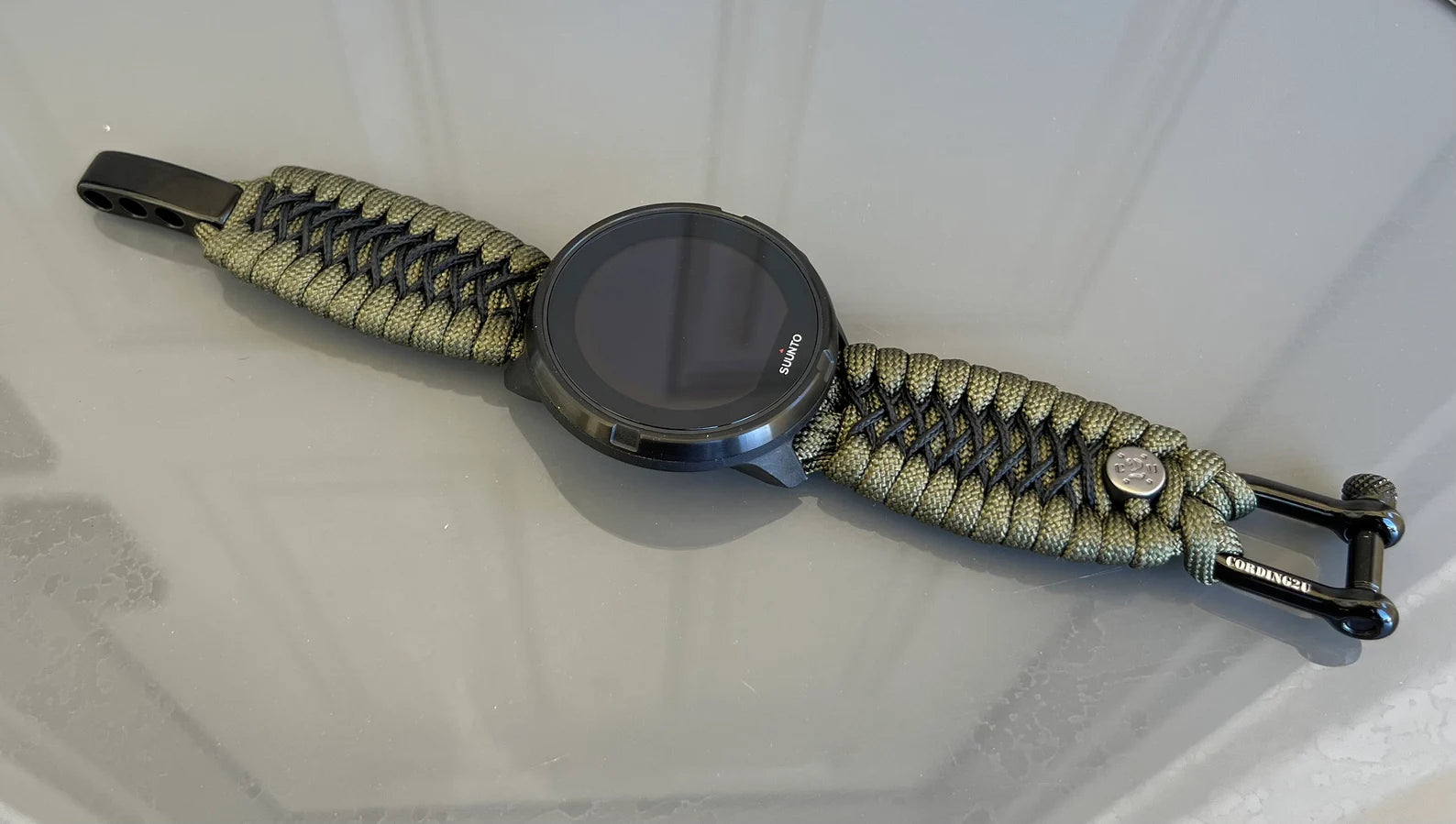 Paracord Watch Band compatible with Suunto watch not included Cording2U