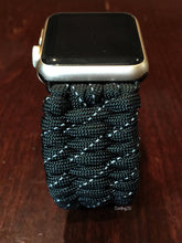 Cargar imagen en el visor de la galería, Paracord Watch Band compatible with Apple Watch  Series 1, 2, 3, 4, 5, 6, 7, 8, 9, Ultra, Ultra 2 &amp; SE (watch not included)
