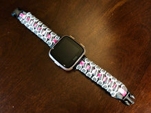 Load image into Gallery viewer, Paracord Watch Band compatible with Fitbit Versa 1, Versa Lite, Versa 2, Versa 3, Versa 4, Sense, Sense 2 (watch not included).
