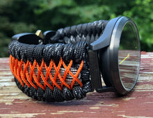 Cargar imagen en el visor de la galería, Garmin Watch Band, Garmin Vivomove HR, Paracord Band, Paracord Strap, 550 Cord Garmin Strap, Garmin Paracord
