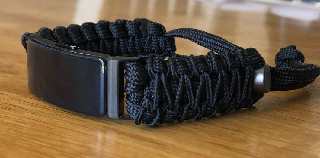 Paracord watch band compatible with Fitbit Inspire, Fitbit Inspire HR, Fitbit Inspire 2, Fitbit Ace 2  (watch not included)