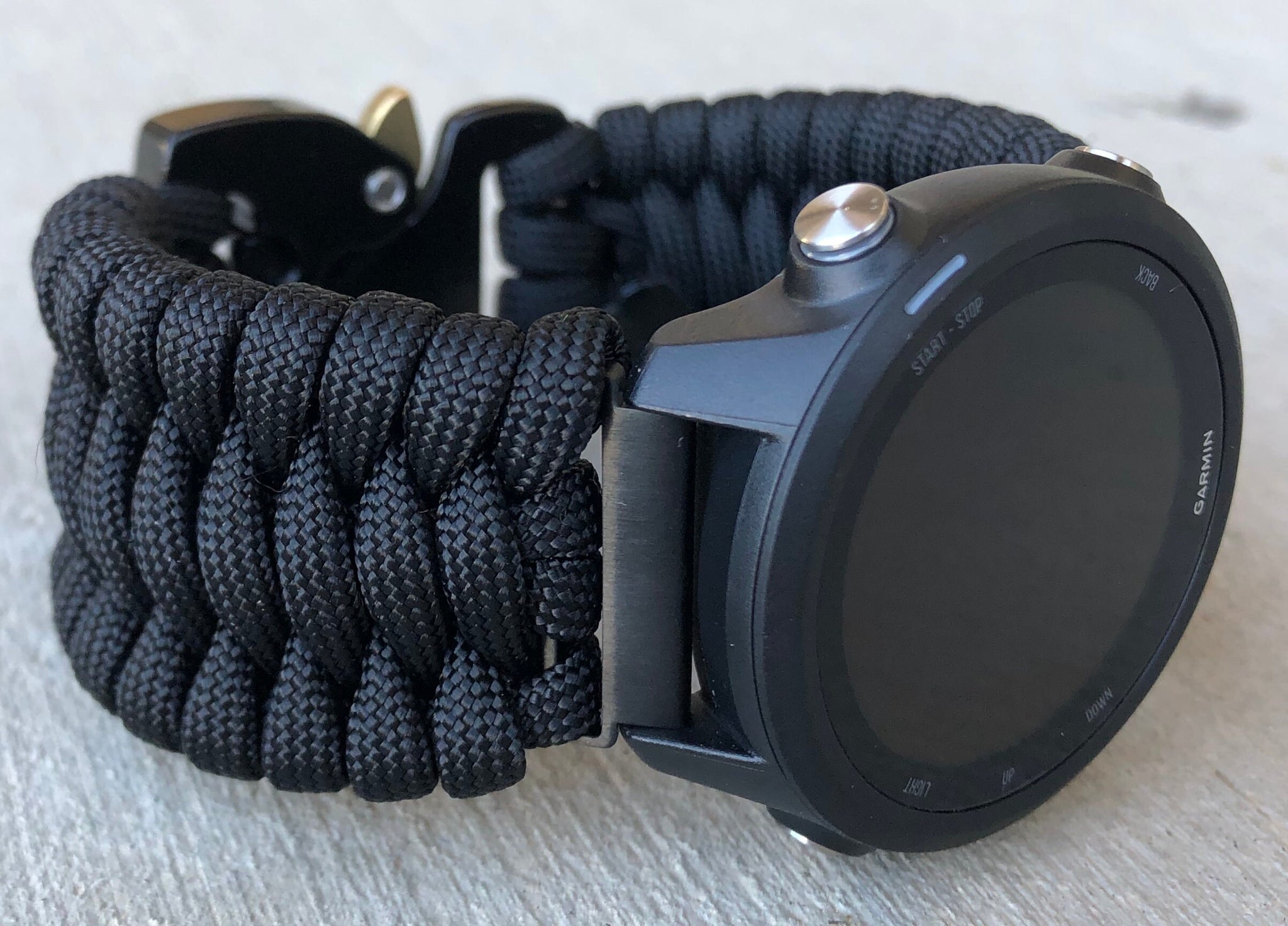 Paracord Watch top Band for Garmin Watch, Garmin Vivomove HR (watch not included)