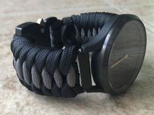 Cargar imagen en el visor de la galería, Garmin Watch Band, Garmin Vivomove HR, Paracord Band, Paracord Strap, 550 Cord Garmin Strap, Garmin Paracord
