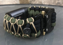 Cargar imagen en el visor de la galería, Paracord Watch Band compatible with Fitbit Charge 2, Charge 3, Charge 4 &amp; Charge 5 (Watch not included)
