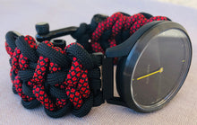 Cargar imagen en el visor de la galería, Garmin Watch Band, Garmin Vivomove HR, Paracord Band, Paracord Strap, 550 Cord Garmin Strap, Garmin Paracord
