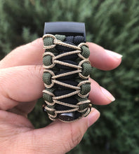 Cargar imagen en el visor de la galería, Paracord Watch Band compatible with Fitbit Charge 2, Charge 3, Charge 4 &amp; Charge 5 (Watch not included)
