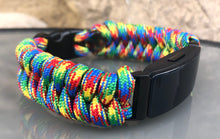 Cargar imagen en el visor de la galería, Paracord watch band compatible with Fitbit Inspire, Fitbit Inspire HR, Fitbit Inspire 2, Fitbit Ace 2  (watch not included)
