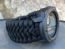 Charger l&#39;image dans la galerie, Paracord Watchband compatible with Garmin Approach, D2, Descent, Enduro, Epix (Gen 2), Fenix, Forerunner 935/955, Instinct, MARQ, Tactix, Quatix (watch not included).
