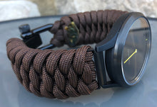 Cargar imagen en el visor de la galería, Garmin Watch Band, Garmin Vivomove HR, Paracord Band, Paracord Strap, 550 Cord Garmin Strap, Garmin Paracord
