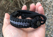 Cargar imagen en el visor de la galería, Paracord watch band compatible with Fitbit Inspire, Fitbit Inspire HR, Fitbit Inspire 2, Fitbit Ace 2  (watch not included)
