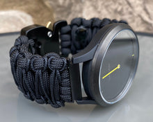 Cargar imagen en el visor de la galería, Garmin Watch Band, Garmin Vivomove HR, Paracord Band, Paracord Strap, 550 Cord Garmin Strap, Garmin Paracord
