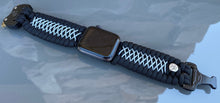 Cargar imagen en el visor de la galería, Paracord Watch Band compatible with Apple Watch  Series 1, 2, 3, 4, 5, 6 &amp; SE (watch not included)
