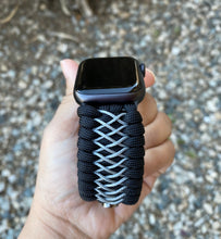 Cargar imagen en el visor de la galería, Paracord Watch Band compatible with Apple Watch  Series 1, 2, 3, 4, 5, 6 &amp; SE (watch not included)
