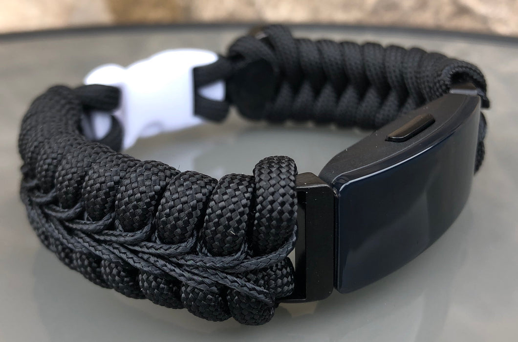 Paracord watch band compatible with Fitbit Inspire, Fitbit Inspire HR, Fitbit Inspire 2, Fitbit Ace 2  (watch not included)