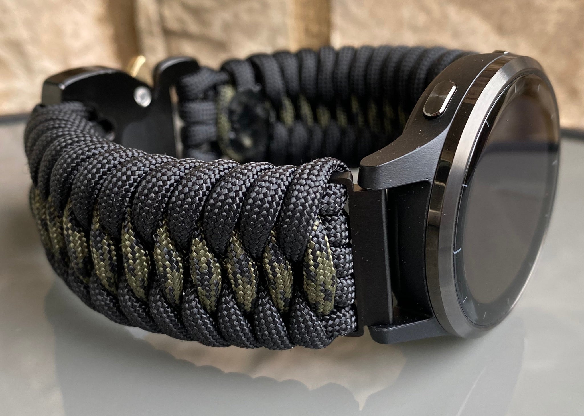 Paracord Watch Band compatible with Garmin Approach S12 Approach S40 Cording2U