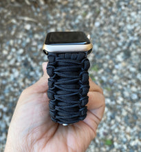 Charger l&#39;image dans la galerie, Paracord Watch Band compatible with Apple Watch  Series 1, 2, 3, 4, 5, 6, 7, 8, 9, Ultra, Ultra 2 &amp; SE (watch not included)
