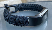 Cargar imagen en el visor de la galería, Paracord watch band compatible with Fitbit Alta and Fitbit Alta HR (watch not included)
