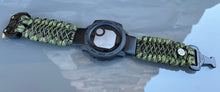 Cargar imagen en el visor de la galería, Paracord Watchband compatible with Garmin Approach, D2, Descent, Enduro, Epix (Gen 2), Fenix, Forerunner 935/955, Instinct, MARQ, Tactix, Quatix (watch not included).
