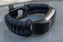 Cargar imagen en el visor de la galería, Paracord watch band compatible with Fitbit Alta and Fitbit Alta HR (watch not included)
