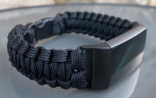 Cargar imagen en el visor de la galería, Paracord Watch Band compatible with Fitbit Charge 2, Charge 3, Charge 4 &amp; Charge 5 (Watch not included)
