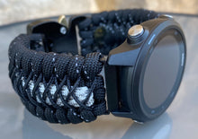 Cargar imagen en el visor de la galería, Garmin Forerunner 230, 235, 245, 630, 645, 735XT, Paracord watch band, 550 paracord watch band, Garmin watch strap
