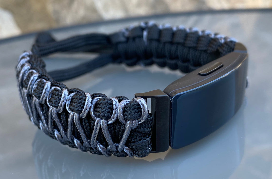 Paracord watch band compatible with Fitbit Inspire, Fitbit Inspire HR, Fitbit Inspire 2, Fitbit Ace 2  (watch not included)