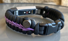 Cargar imagen en el visor de la galería, Paracord watch band compatible with Fitbit Alta and Fitbit Alta HR (watch not included)
