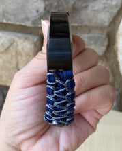 Charger l&#39;image dans la galerie, Paracord watch band compatible with Fitbit Alta and Fitbit Alta HR (watch not included)
