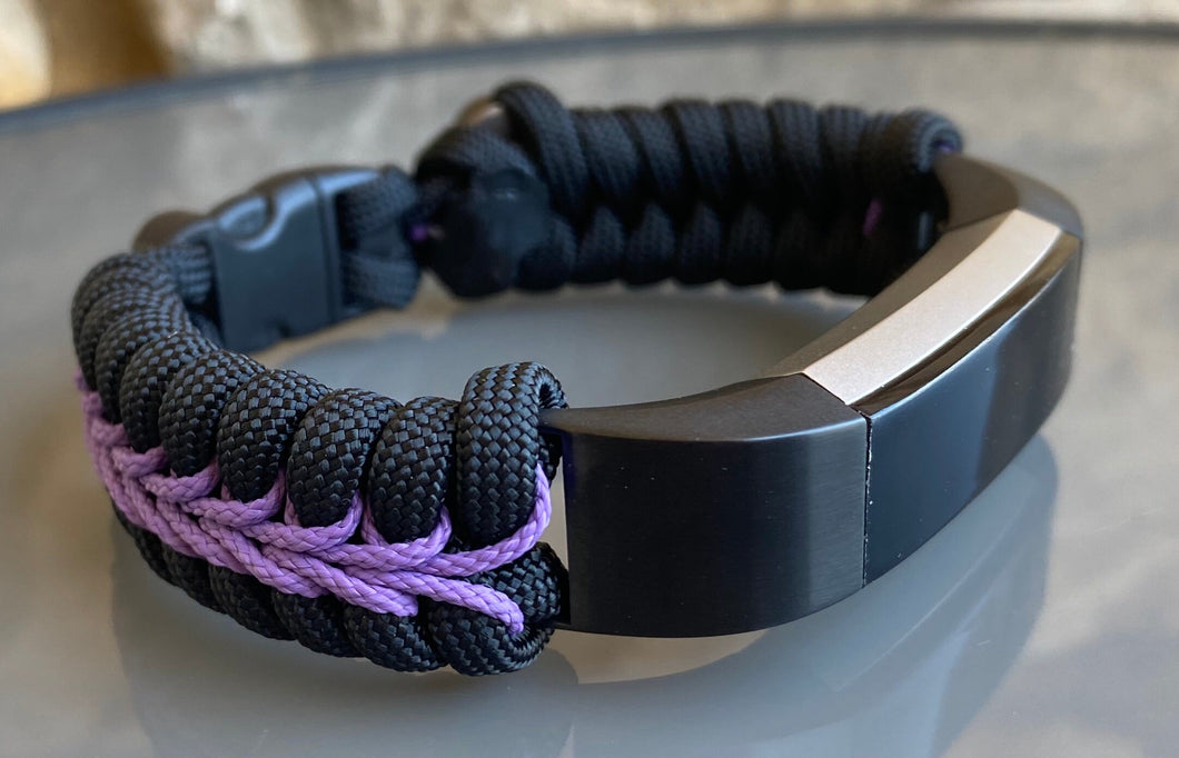 Paracord watch band compatible with Fitbit Alta and Fitbit Alta HR (watch not included)