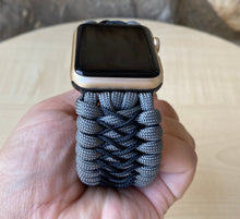 Charger l&#39;image dans la galerie, Paracord Watch Band compatible with Apple Watch  Series 1, 2, 3, 4, 5, 6, 7, 8, 9, Ultra, Ultra 2 &amp; SE (watch not included)
