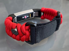 Charger l&#39;image dans la galerie, Paracord watch band compatible with Fitbit Alta and Fitbit Alta HR (watch not included)
