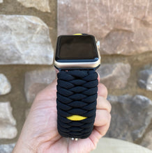 Charger l&#39;image dans la galerie, Paracord Watch Band compatible with Apple Watch  Series 1, 2, 3, 4, 5, 6, 7, 8, 9, Ultra, Ultra 2 &amp; SE (watch not included)
