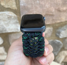 Cargar imagen en el visor de la galería, Paracord Watch Band compatible with Apple Watch  Series 1, 2, 3, 4, 5, 6, 7 &amp; SE (watch not included)
