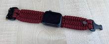 Lade das Bild in den Galerie-Viewer, Paracord Watch Band compatible with Apple Watch  Series 1, 2, 3, 4, 5, 6 &amp; SE (watch not included)
