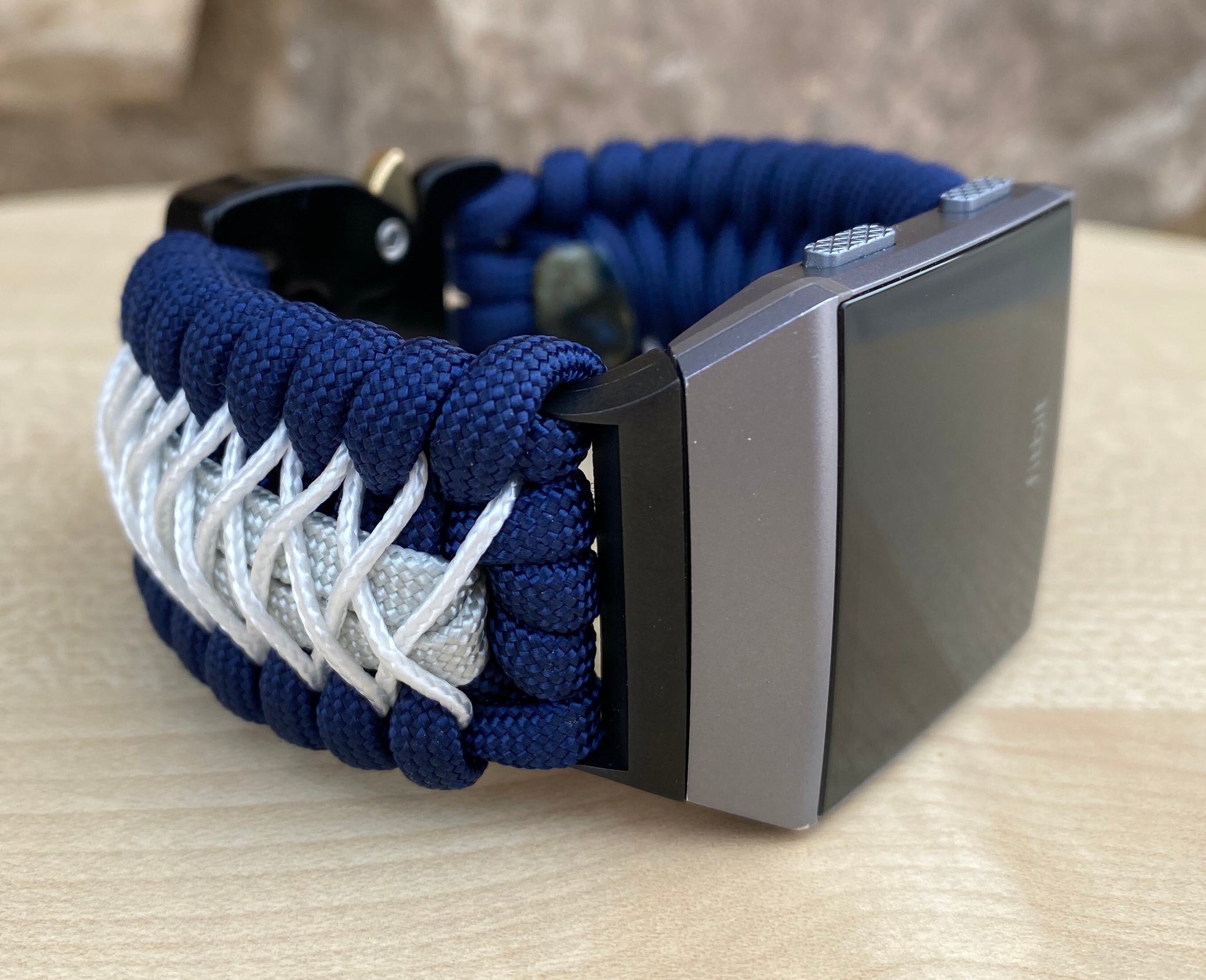 Paracord Watch Band good for Fitbit Ionic (watch not included)