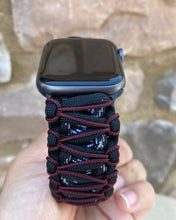 Cargar imagen en el visor de la galería, Paracord Watch Band compatible with Apple Watch  Series 1, 2, 3, 4, 5, 6 &amp; SE (watch not included)
