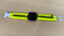 Load image into Gallery viewer, Paracord Watch Band compatible with Fitbit Versa 1, Versa Lite, Versa 2, Versa 3, Versa 4, Sense, Sense 2 (watch not included).
