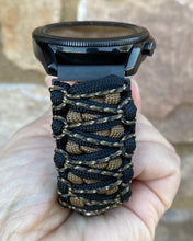 Cargar imagen en el visor de la galería, Paracord Watchband compatible with Samsung Galaxy Watch 3, Galaxy Watch 4, Galaxy Watch 5, Galaxy Watch 6 (watch not included)
