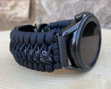 Cargar imagen en el visor de la galería, Paracord Watchband compatible with Samsung Galaxy Watch 3, Galaxy Watch 4, Galaxy Watch 5, Galaxy Watch 6 (watch not included)
