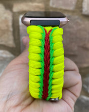 Load image into Gallery viewer, Paracord Watch Band compatible with Fitbit Versa 1, Versa Lite, Versa 2, Versa 3, Versa 4, Sense, Sense 2 (watch not included).
