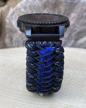 Charger l&#39;image dans la galerie, Samsung Galaxy Watch Band, Galaxy 42mm, Galaxy 46mm, Gear S3 Frontier, Gear S3 Classic, Gear Sport, 550 Paracord Watch Band.
