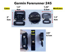 Cargar imagen en el visor de la galería, Garmin Forerunner 230, 235, 245, 630, 645, 735XT, Paracord watch band, 550 paracord watch band, Garmin watch strap
