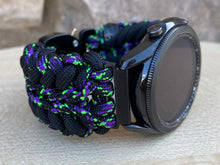 Load image into Gallery viewer, Paracord Watch Band compatible with Fitbit Versa 1, Versa Lite, Versa 2, Versa 3, Versa 4, Sense, Sense 2 (watch not included).
