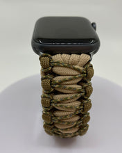 Cargar imagen en el visor de la galería, Paracord Watch Band compatible with Apple Watch  Series 1, 2, 3, 4, 5, 6 &amp; SE (watch not included)
