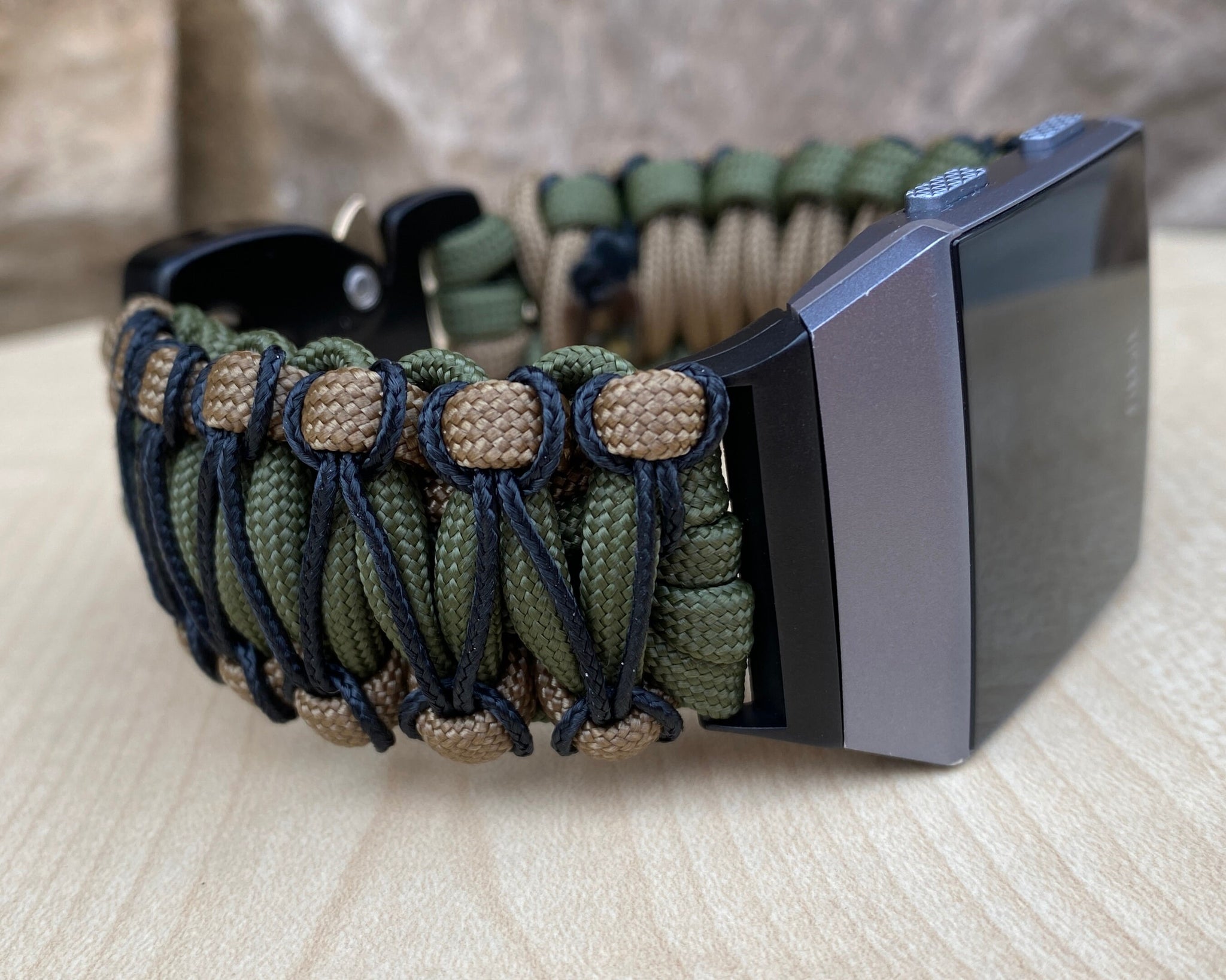 Paracord Watch order Band for Fitbit Ionic (watch not included)