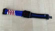 Cargar imagen en el visor de la galería, Paracord Watch Band compatible with Apple Watch  Series 1, 2, 3, 4, 5, 6 &amp; SE (watch not included)
