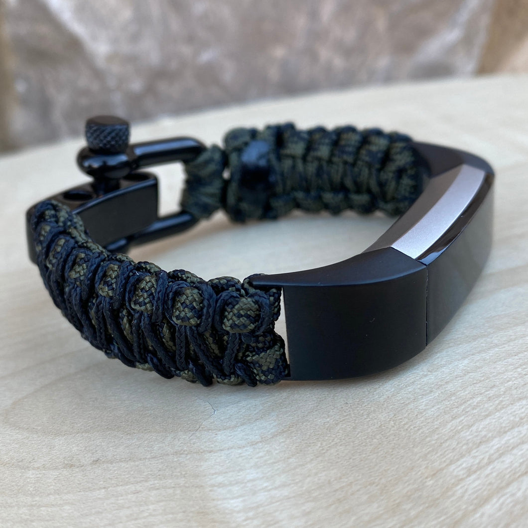 Paracord watch band compatible with Fitbit Alta and Fitbit Alta HR (watch not included)