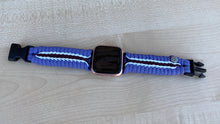 Load image into Gallery viewer, Paracord Watch Band compatible with Fitbit Versa 1, Versa Lite, Versa 2, Versa 3, Versa 4, Sense, Sense 2 (watch not included).
