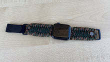 Cargar imagen en el visor de la galería, Paracord Watch Band compatible with Apple Watch  Series 1, 2, 3, 4, 5, 6 &amp; SE (watch not included)
